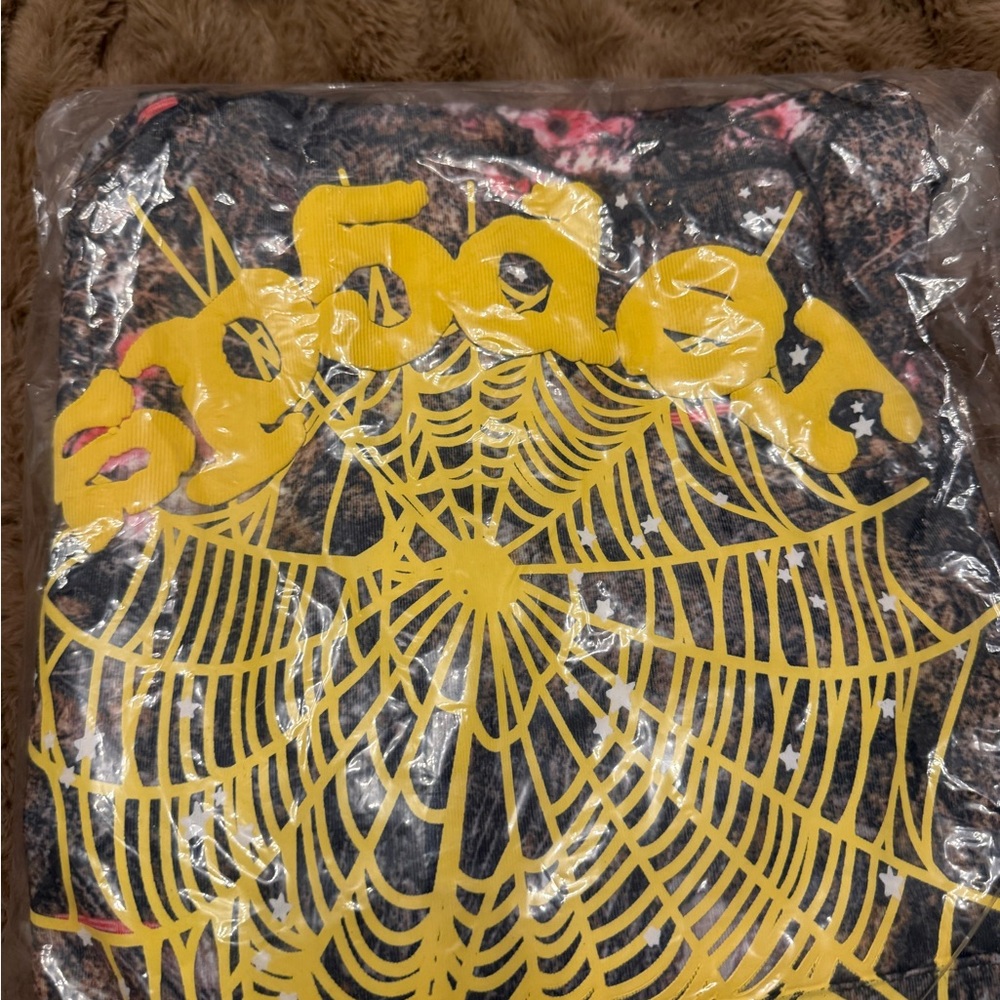 Black and Yellow Graphic Men Sweater